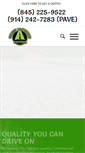 Mobile Screenshot of hartshornpaving.com