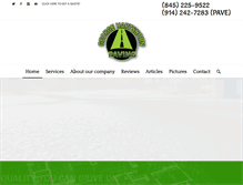 Tablet Screenshot of hartshornpaving.com